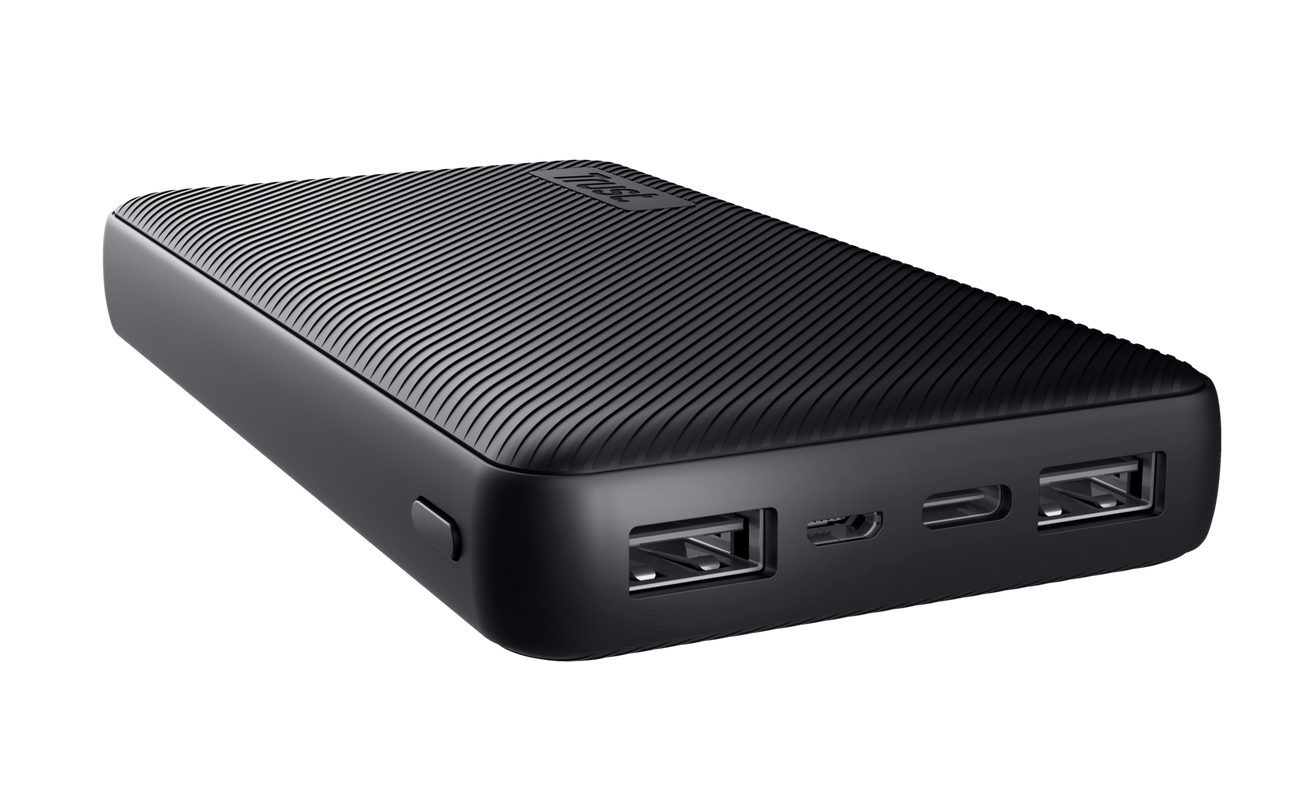 Надшвидкий павербанк TRUST Primo FAST 15000 mAh (15Ват) з ЕКО матеріалів (24677)